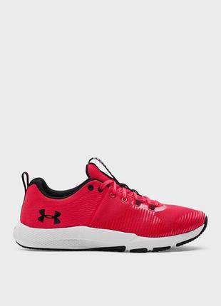 Кроссовки мужские under armour charged engage красного цвета