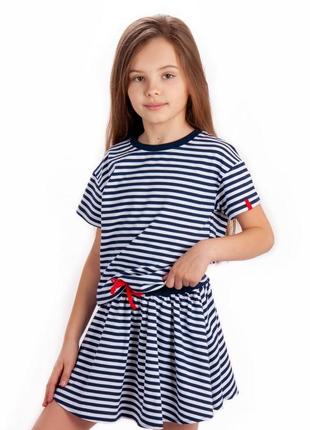 Летний комплект для девочки 💛 лиьний комплект для девочки футболка + юбка 💙