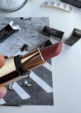 Bobbi brown luxe lipstick mini помада - 315 neutral rose3 фото