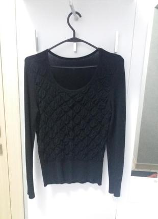 Джемпер черный ,xs/s