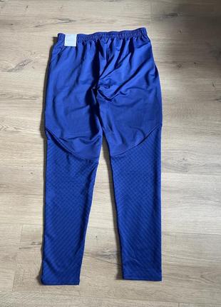 Nike fc barcelona strike blue dri fit slim fit мужские спортивные штаны3 фото