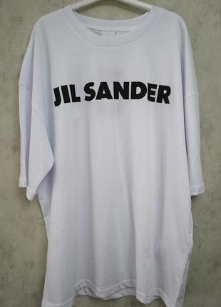 Футболка оверсайз jil sander5 фото