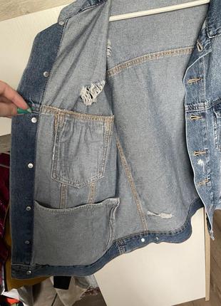 Джинсовая куртка, пиджак джинсовый5 фото