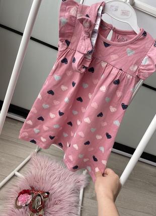 Платье для девочки с повязкой