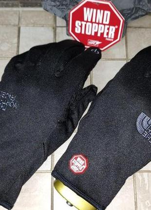 Рукавички чоловічі зимові The north face рукавички windstopper із сенсорним пальцем4 фото