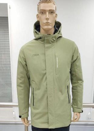 Куртка мужская удлиненная high experience оригинал светлый хаки