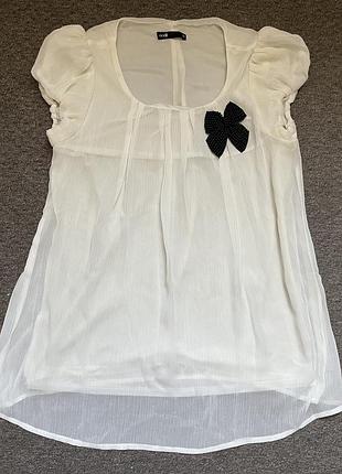 Блуза с бантом 4