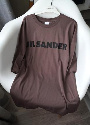 Футболка jil sander футболка оверсайз