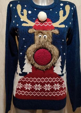 Новорічні светри з оленями ціна за один 250грн4 фото