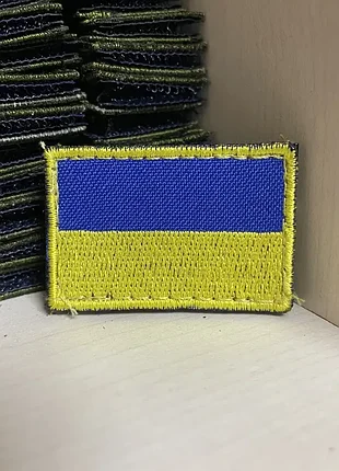 №6 шеврон прапор звичайний 3*4,5 см