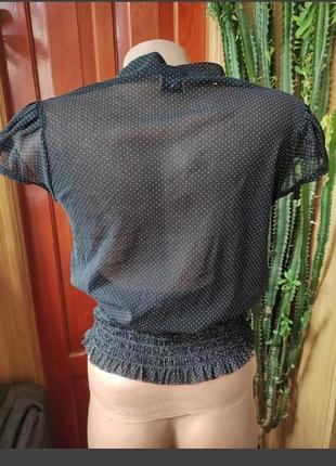 Блуза в горошок 3