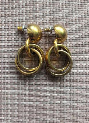 Серьги винтаж monet