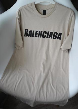 Футболка с логотипом balenciaga футболка оверсайз2 фото
