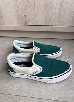 Vans comfycush slip-on two tone