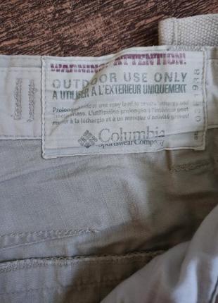 Шорты карго с карманами тактические columbia с регулировкой талии6 фото