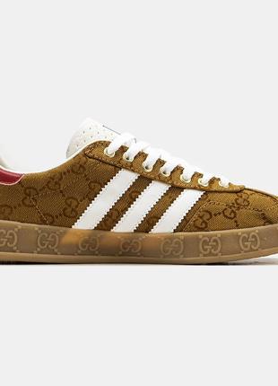 Мужские кроссовки adidas gazelle x gucci#адидас