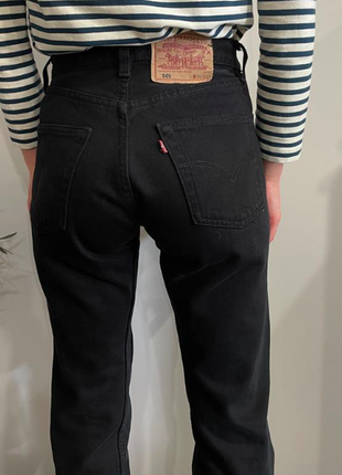 Levi's 501 прямые винтажные джинсы5 фото