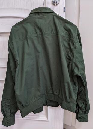 Мужская рубашка -курточка на манжете.. размер м4 фото