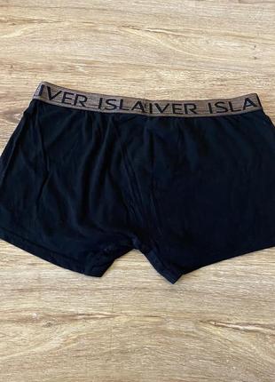 Классные, трусы, боксерки, коттоновые, черного цвета, от бренда: river island 👌6 фото