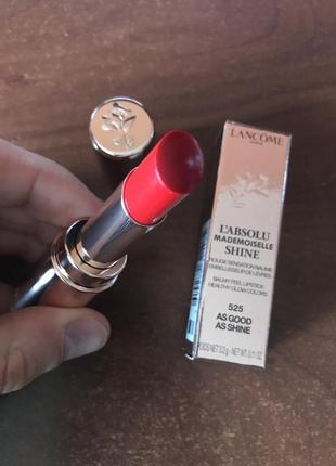 Lancome l'absolu mademoiselle shine помада для губ 525