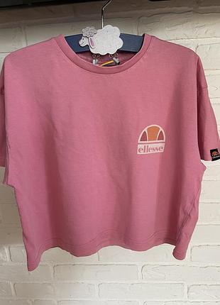 Фірмова рожева футболка ellesse