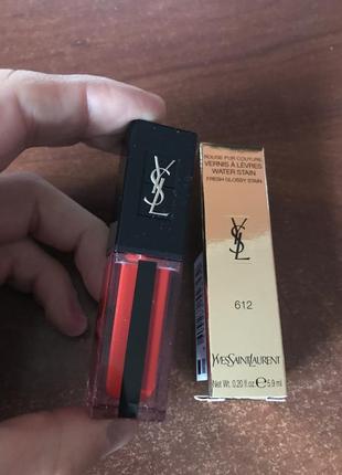 Yves saint laurent rouge pur couture vernis a levres water stain блеск для губ 6121 фото