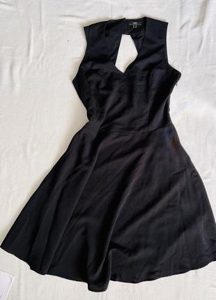 Класичне чорне платтячко mexx плаття сукня чорного кольору2 фото
