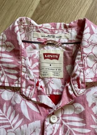 Сорочка з коротким рукавом від levis розмір м1 фото