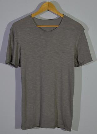 Футболка базова однотонна allsaints t shirt