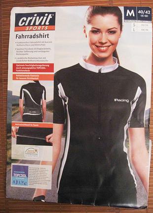Crivit sports racer (m/40/42)  велофутболка джерси женская