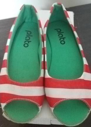 Туфли для девочки  тканевые