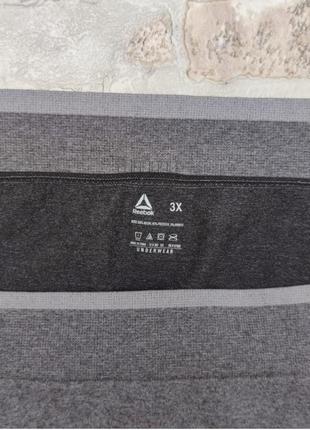 Жіноча спортивна спідня білизна &mdash; безшовні трусики reebok батал3 фото