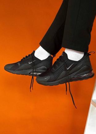 Кроссовки nike air max 270 black2 фото