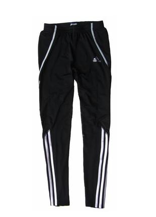 Спортивные компрессионные штаны лосины тайтсы для бега adidas response mens running tight3 фото