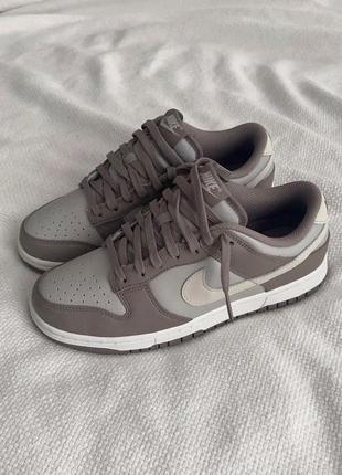 Кроссовки nike dunk low bone beige (w)