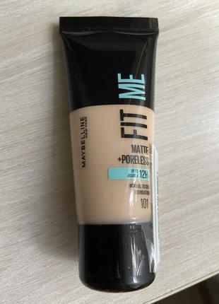 Maybelline fit me true ivory 101 новый1 фото