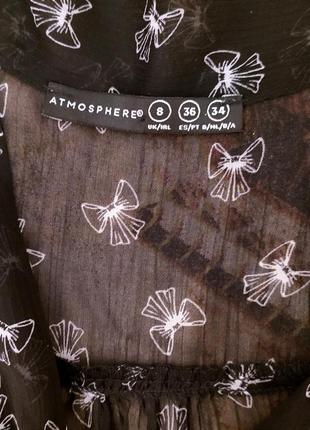 Лёгкая шифоновая блузка, бренда atmosphere4 фото