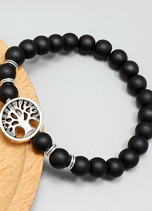 Браслет с камня дерево жизни