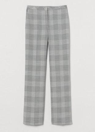 Штаны, брюки в клетку от h&m новые