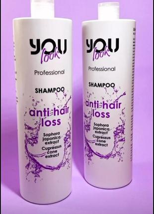 Шампунь от выпадения волосyou look professional shampoo

1000 ml