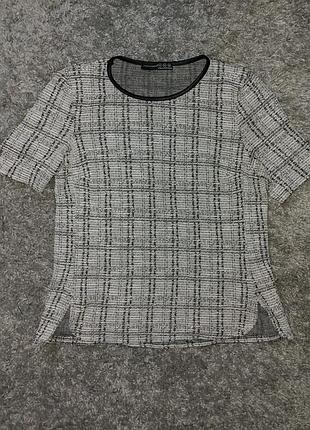 Блузка, футболка с распорками люрексной нитью