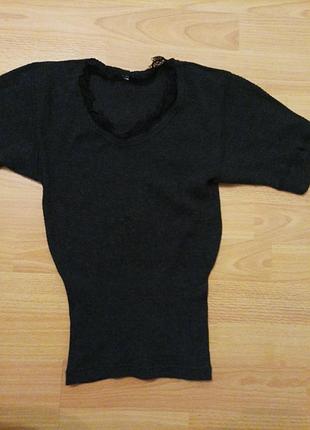 Термофутболка натуральная шерсть