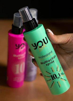 Мультиспрей мгновенного действия 10 в 1you look professional multiaction spray 10 in 1

200 мл