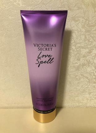 Парфюмированный лосьон для тела victorias secret love spell3 фото