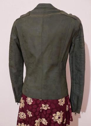 Стильная куртка косуха из экокожи 44-46 размера5 фото