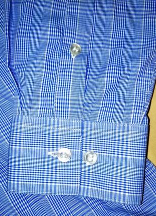 Рубашка calvin klein размер: m голубого цвета оригин!4 фото