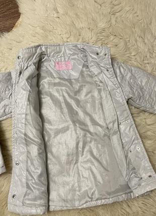 Легенька курточка вітровка на дівчинку 5-7 років3 фото