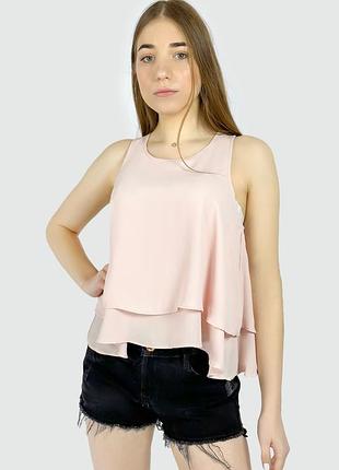 Майка stradivarius 8559/212/140 розовая s