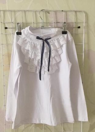 Блуза для дівчинки на ріст 128-134