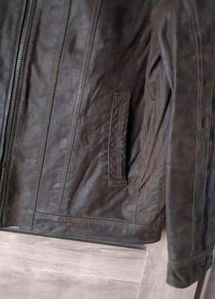 Куртка из натуральной кожи angelo litrico3 фото